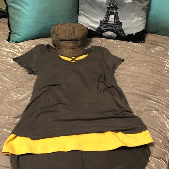Maurices Tops - Maurice’s NWT tank top, top, & a matching hat set